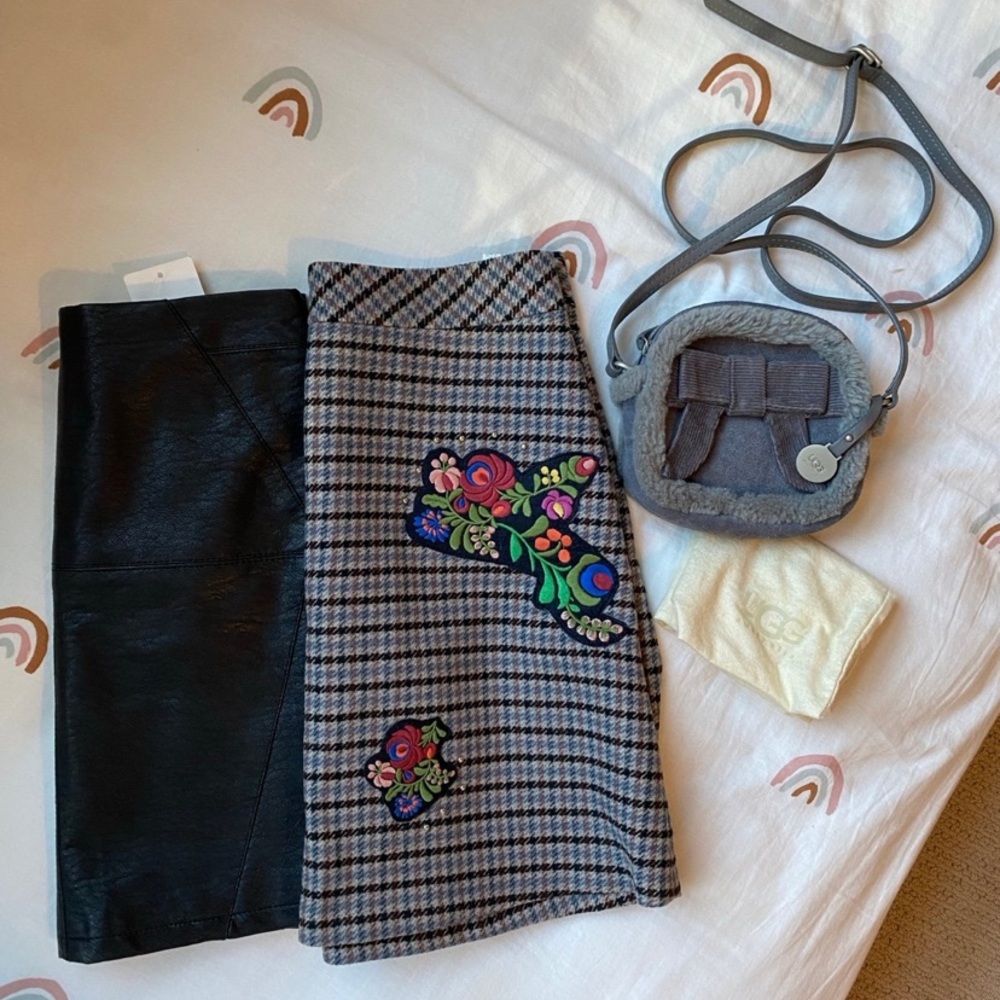 Spring Bundle Zara H&M skirt S UGG small bag